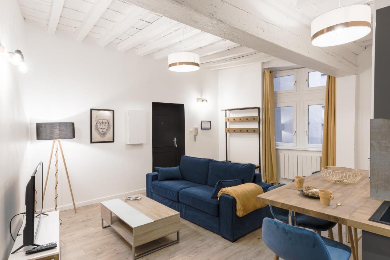 Appartement LE NID DU LION - Joli T2 quartier St Georges au calme à Lyon Extérieur photo